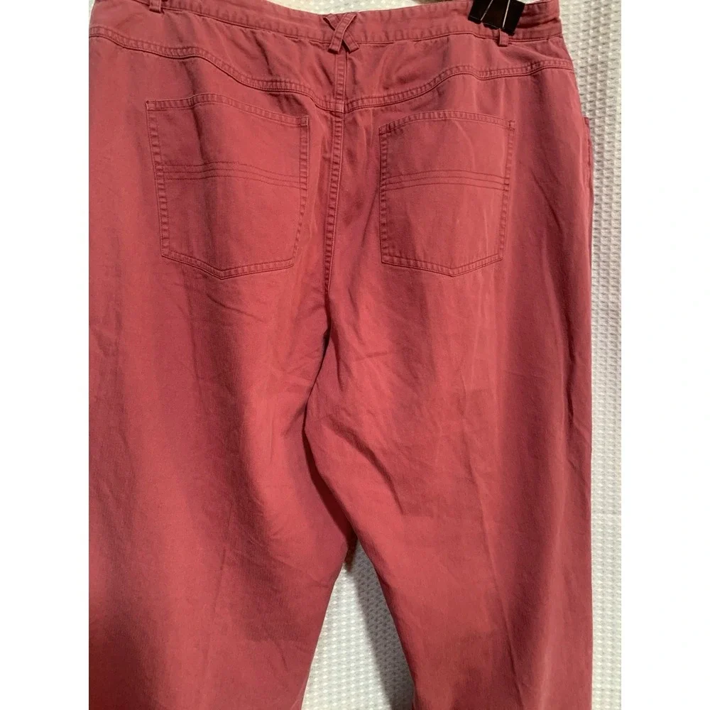 CJ Banks 18 Women Dusty Rose‎ Casual Pants - Picture 7 of 9